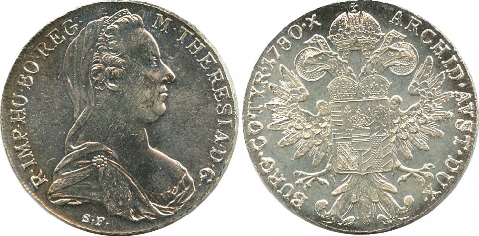 Austrian Maria Theresa Thaler Silver coin