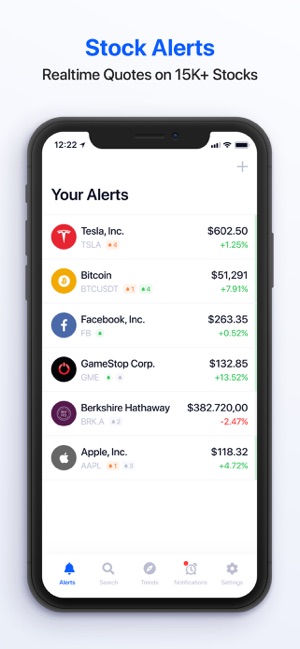 ‎Stock Alert - Market alarm on the App Store