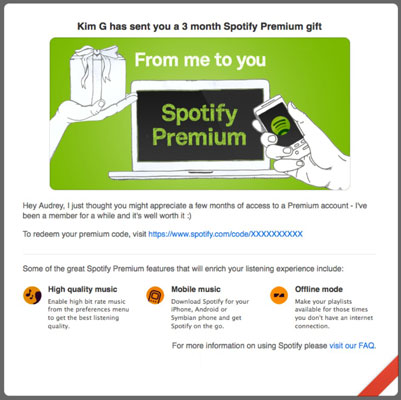 Spotify Gift Card | Music Gift Card | Prezzee AU