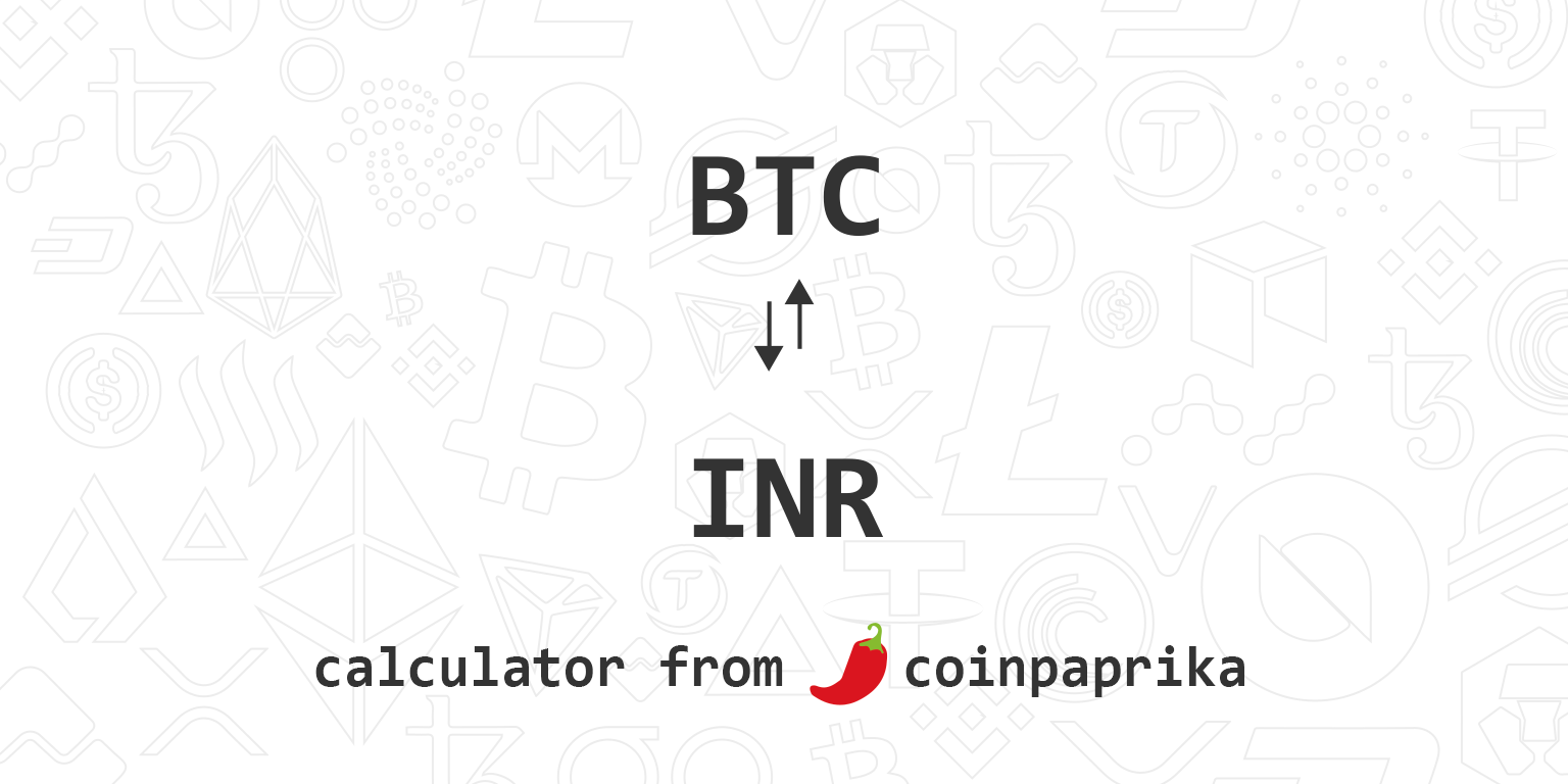 Convert Bitcoin to Indian rupee | BTC to INR | BitValve