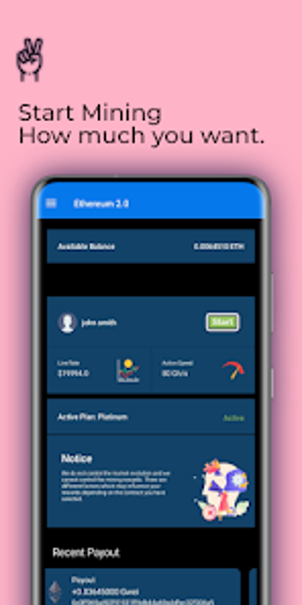 ETH Cloud Mining APK (Android App) - Free Download