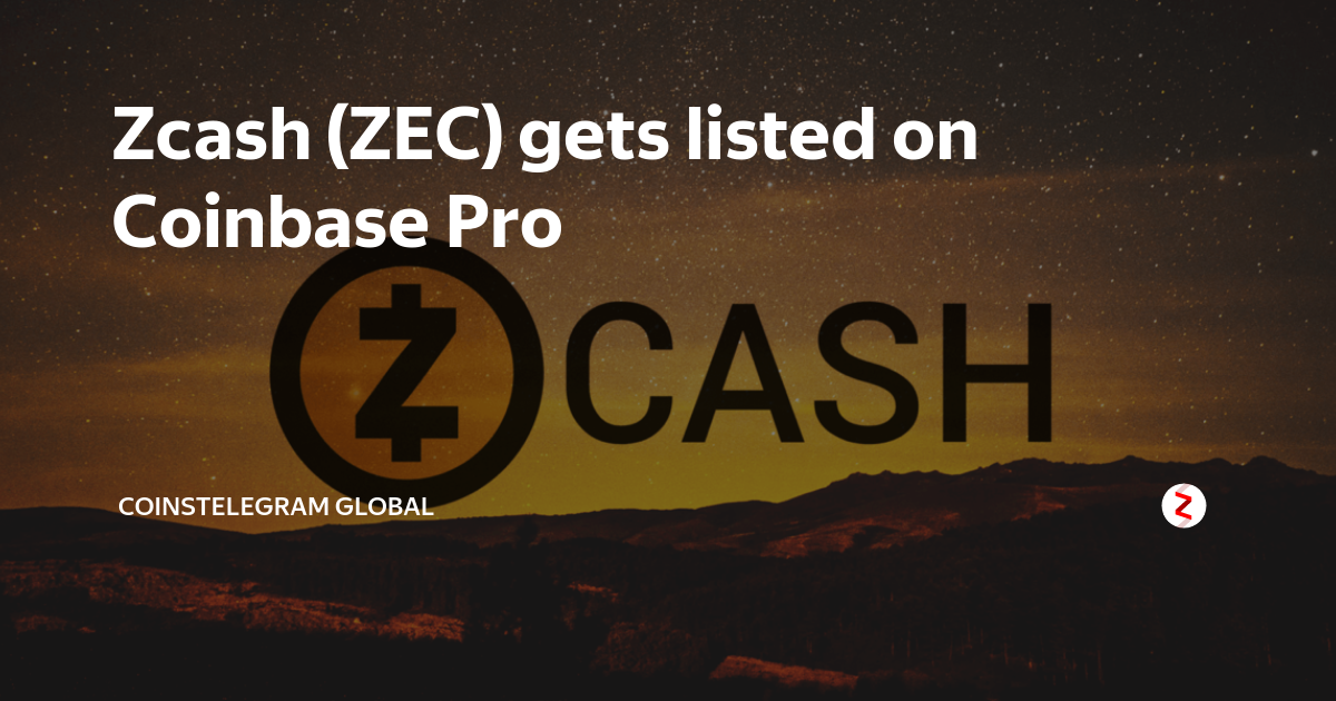 Zcash Surges 15% After Coinbase Pro Lists ZEC Token | Finance Magnates