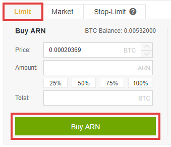 Binance ARN/BTC - Aeron to Bitcoin Charts.