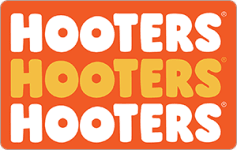 Hooters Gift Card - $25 $50 or $ - Email delivery - KreziCart