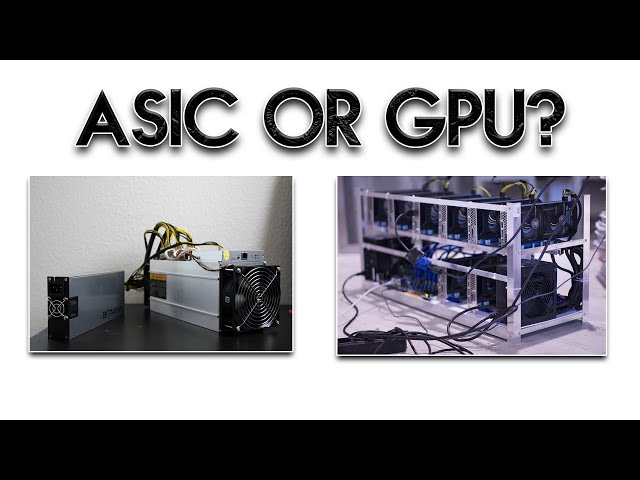 ASIC vs. GPU Mining: what's the difference?