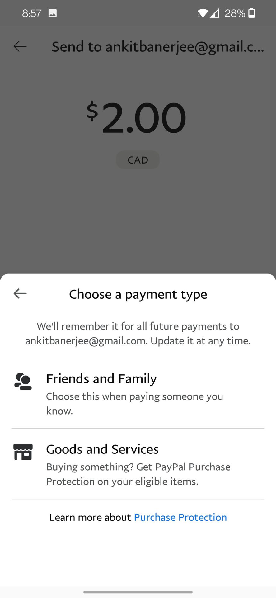 How to use PayPal’s Friends and Family feature