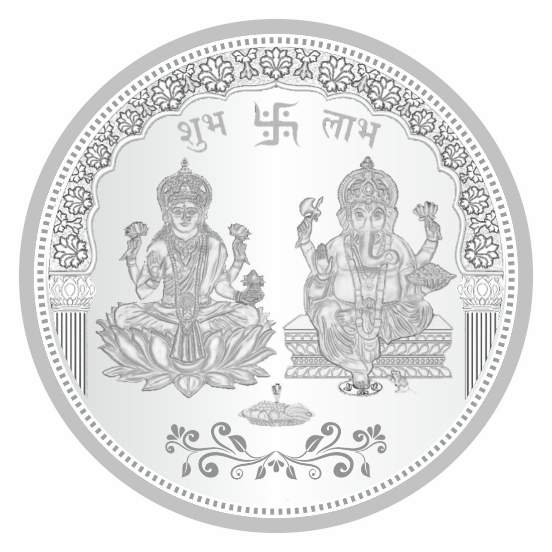 silver coins, ganesh coin, laxmi coin, gold coins,