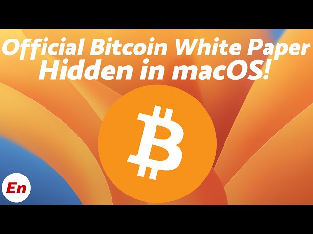 The Bitcoin whitepaper is hidden in every copy of macOS | Hacker News