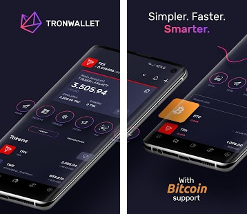 Tron Wallet. Store, send & receive TRX coin APK for Android - Download