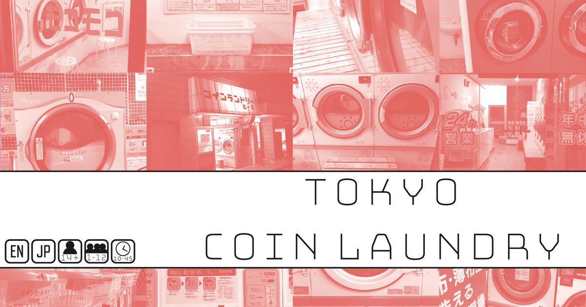 Tokyo Coin Laundry - The Board Game Hut