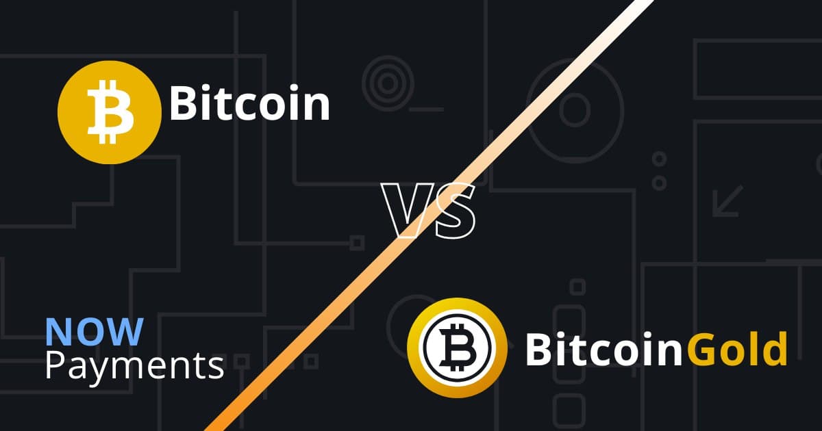 Differences between Bitcoin and Bitcoin Gold | NOWPayments