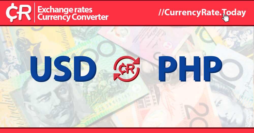 Philippine Peso to US Dollar (PHP to USD) — Currency Exchange Rate, Convert, Chart