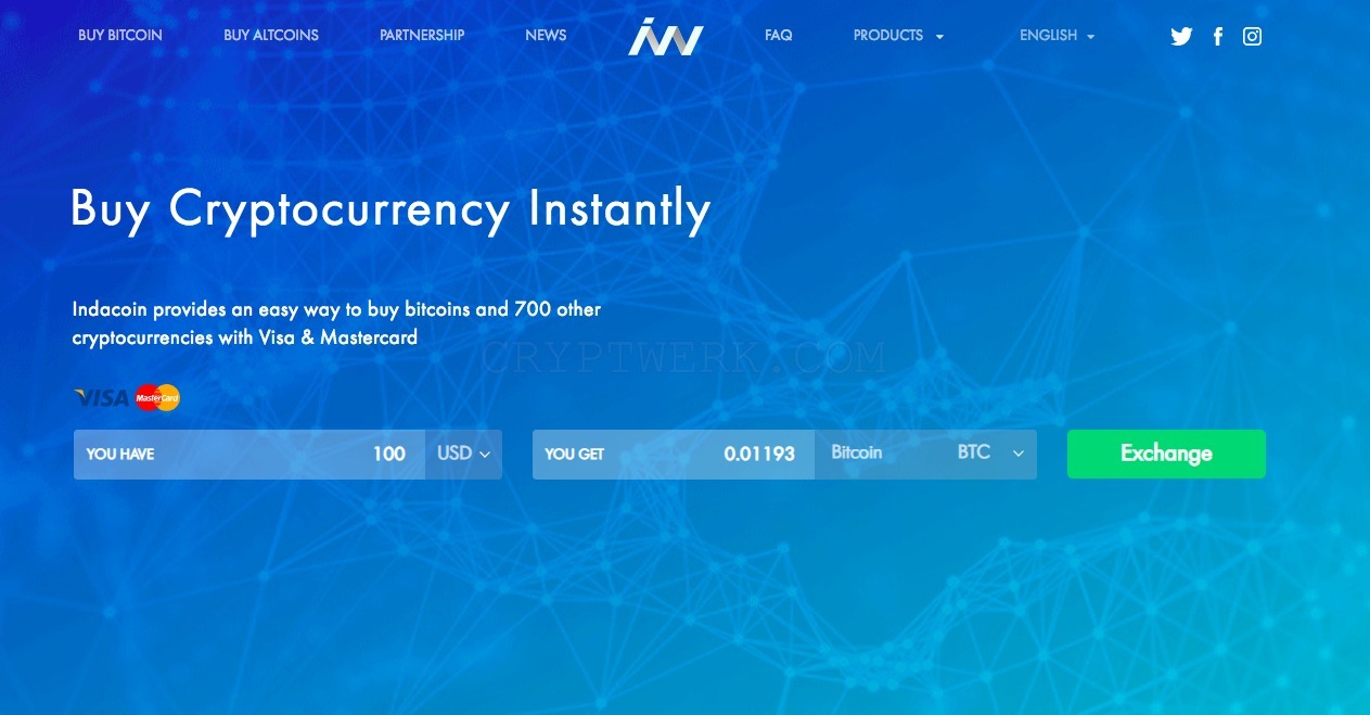 Indacoin - Reviews - Crypto Exchange - 1001fish.ru