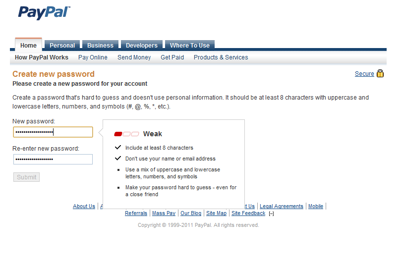Tips for creating a secure password | PayPal GB