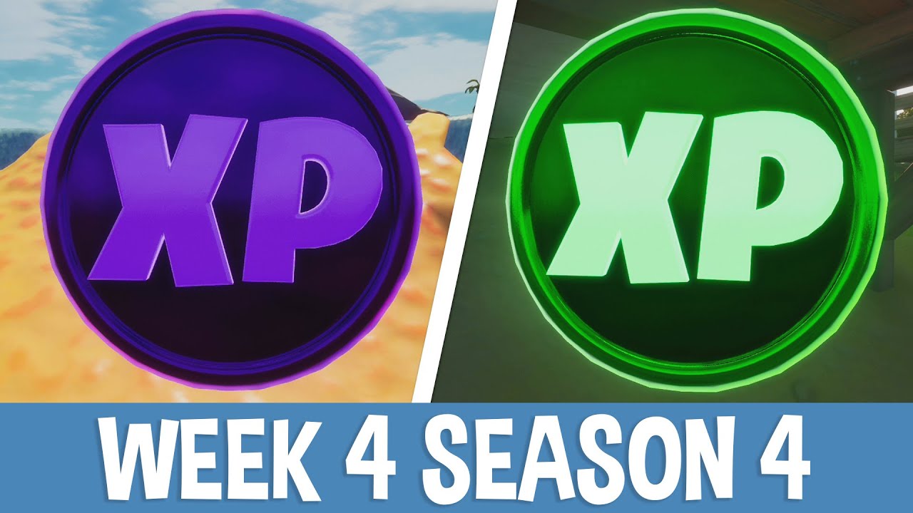 Fortnite Season 4 Week 9 XP Coins - Pro Game Guides