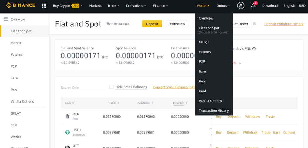 How To Transfer Cryptocurrency From Binance To Coinbase