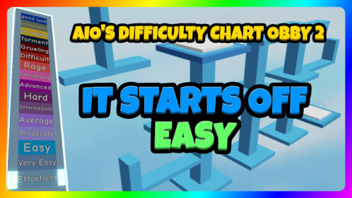 Limited Deaths Difficulty Chart Obby - Roblox