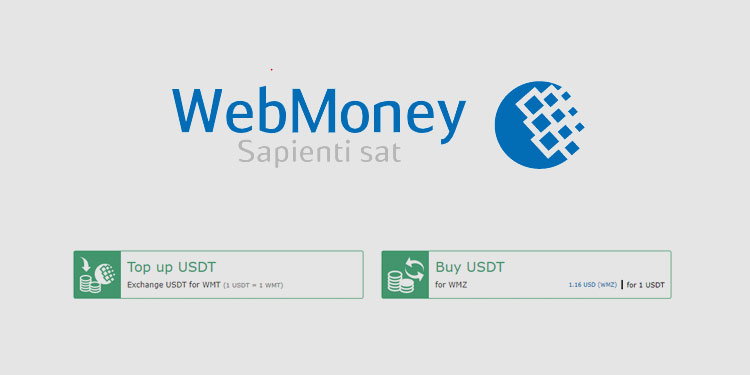 Exchange Webmoney WMZ on Tether (Tizer) USDT TRC20 | Exchanger Webmoney WMZ