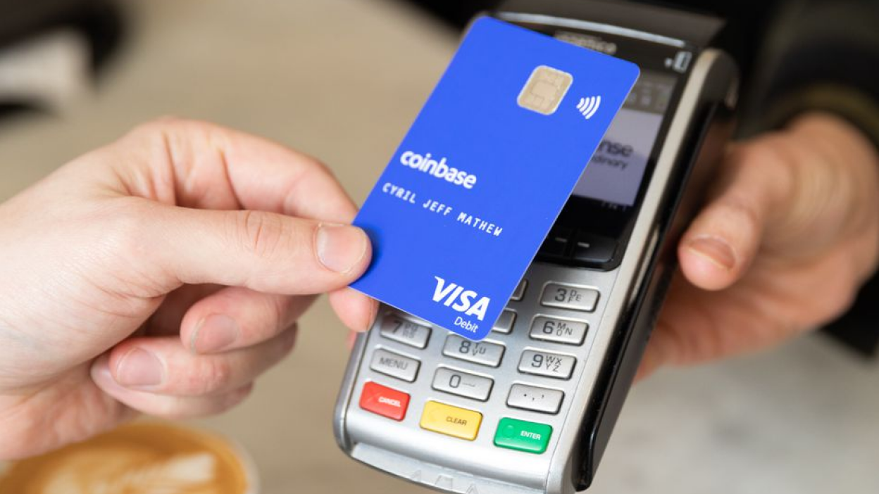 Coinbase launches cryptocurrency Visa debit card in UK, Gareth Jones