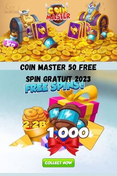 Coin Master free spins - daily reward links