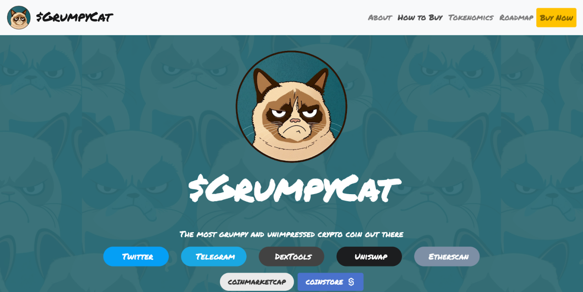 BABY GRUMPY CAT price today, BGRUMPY to USD live price, marketcap and chart | CoinMarketCap