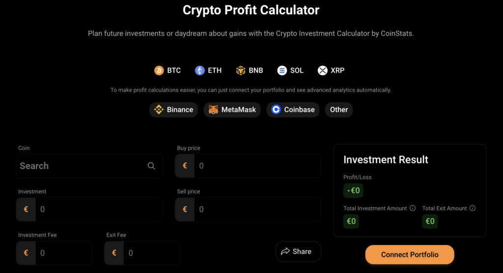 Crypto Position Size Calculator | CPS