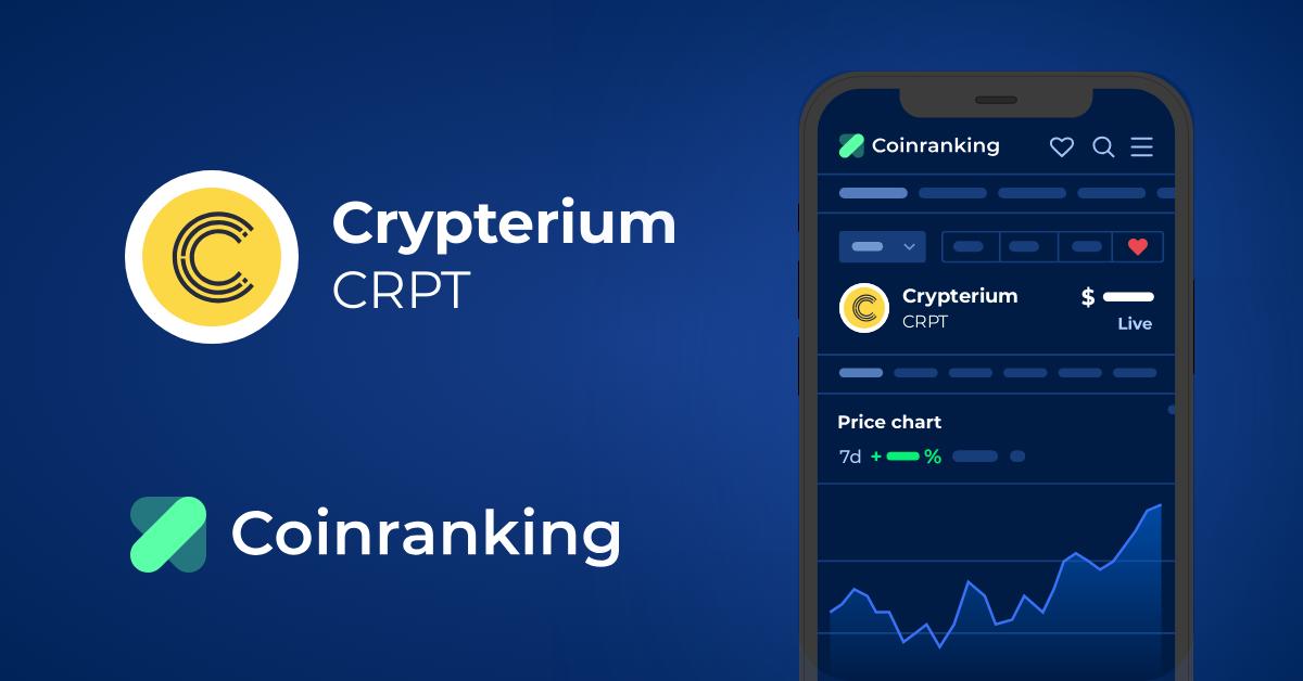 Crypterium Exchanges - Buy, Sell & Trade CRPT | CoinCodex