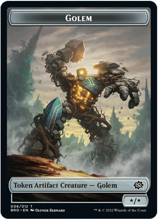 Golem Token [Commander Legends Tokens]