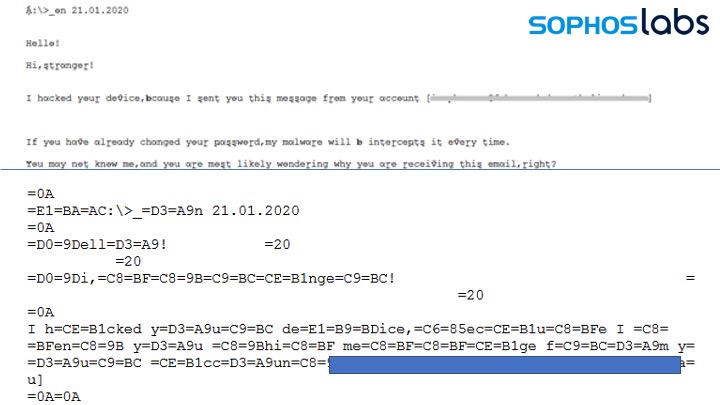 Following the money in a massive “sextortion” spam scheme – Sophos News