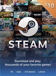 Steam Gift Cards