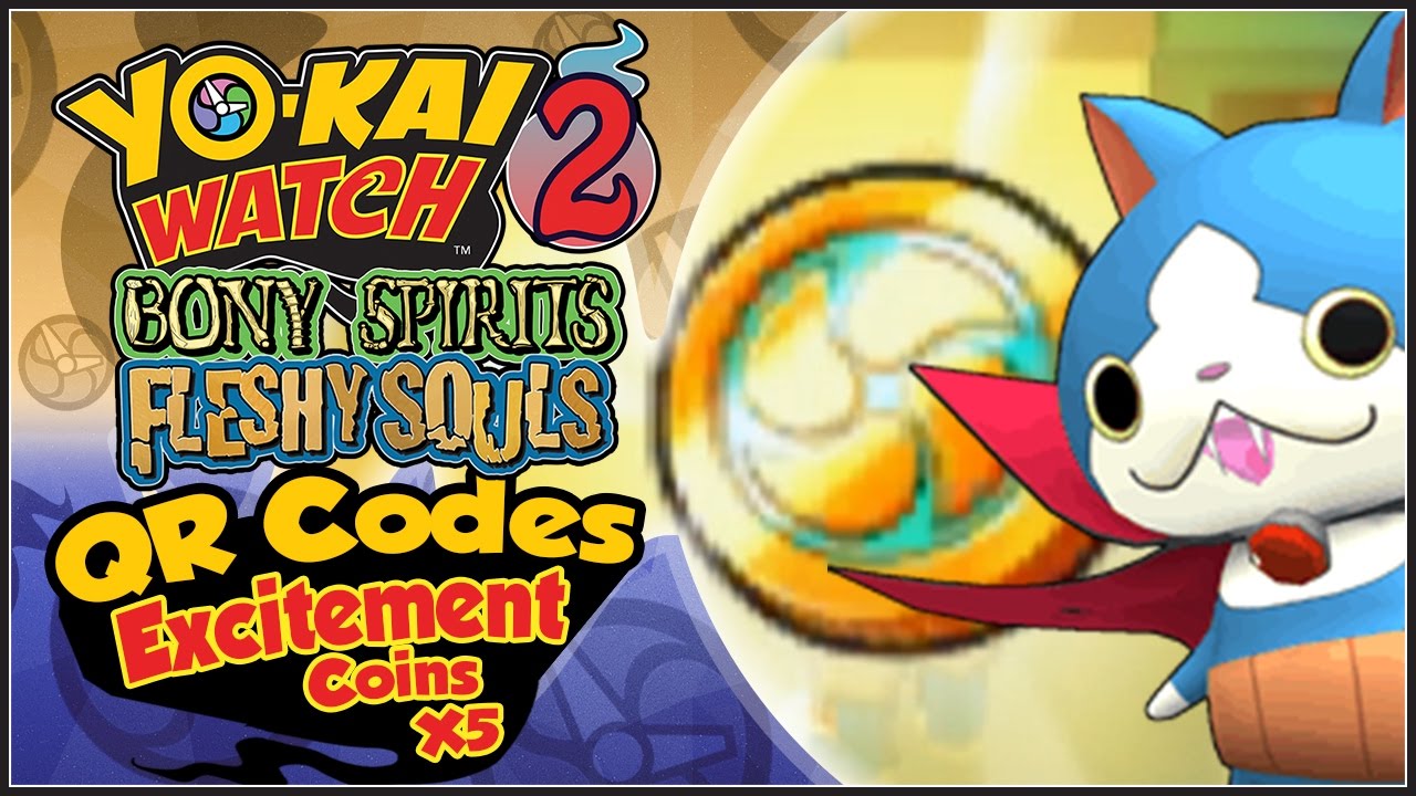 Glitzy Coins Passwords - Yo-Kai Watch 2: Bony Spirits Passwords for 3DS