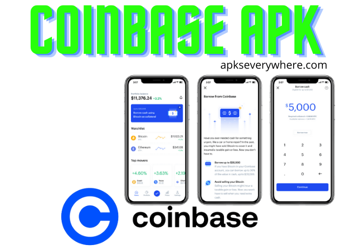 Coinbase – Buy & Sell Bitcoin. Crypto Wallet. APK free download 11M;