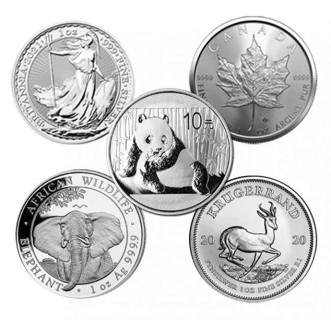 Low Price Silver Coins | Cheap Silver Bullion | Chards