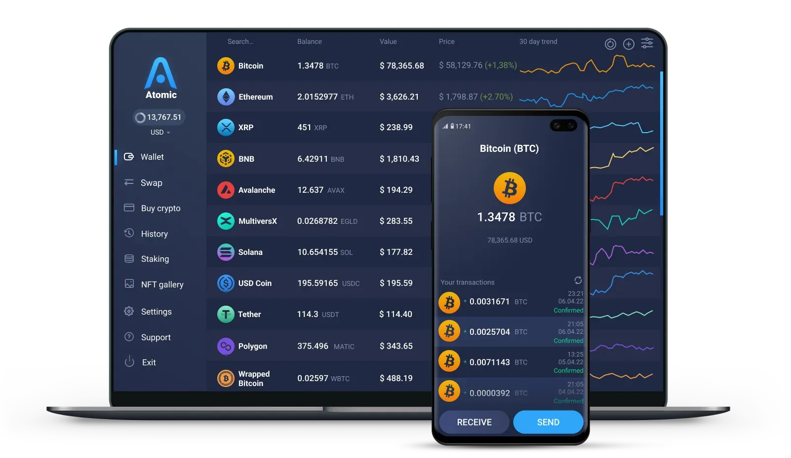 Exchange Atomic Wallet Coin (AWC) | SwapSpace Exchange Aggregator