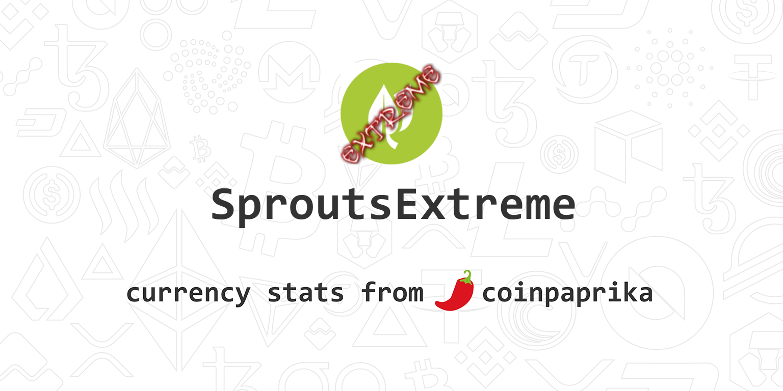 Sprouts Price Today - SPRTS to US dollar Live - Crypto | Coinranking