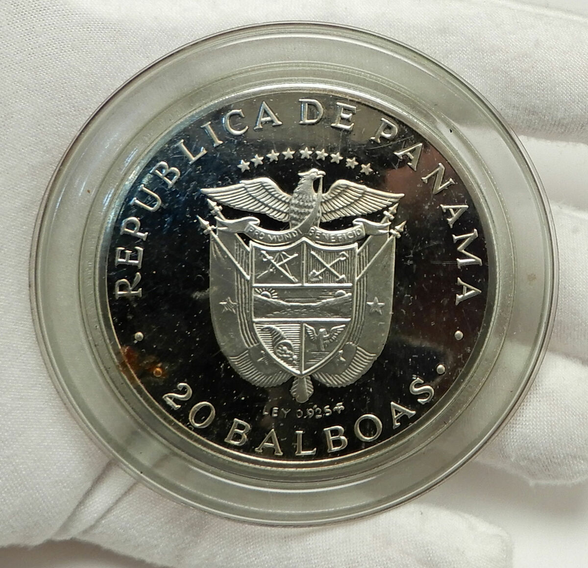 Panama 20 Balboas Simón Bolívar Coin g Silver Proof – Cash at Maxx