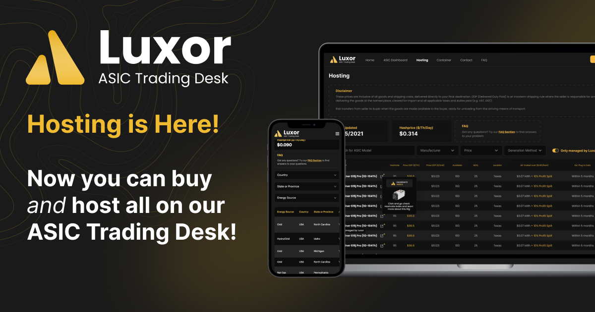 Bitcoin Mining Technology Luxor Completed $5M Series A Funding Led by NYDIG - 1001fish.ru