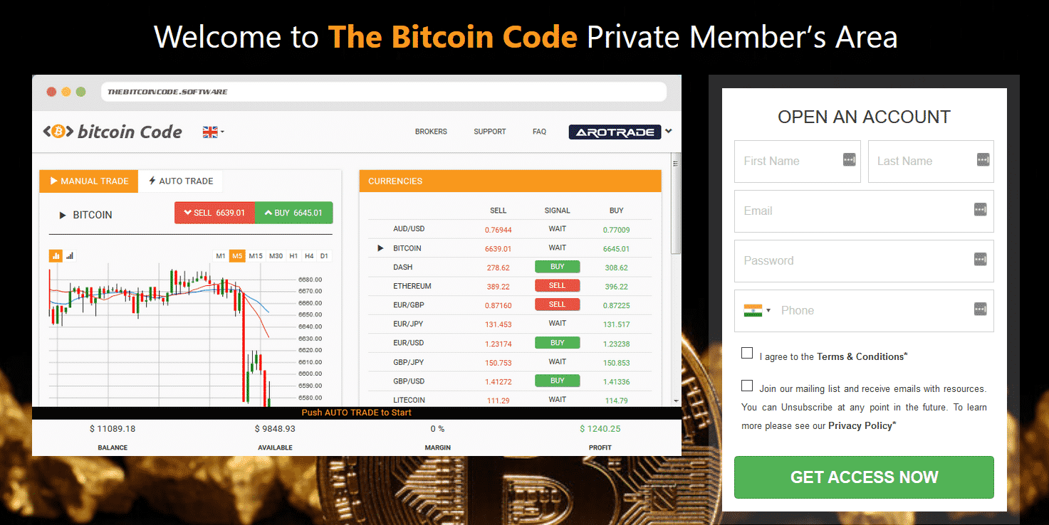 Free Bitcoin Code (Free $10 BTC & $ USDT Bonus)