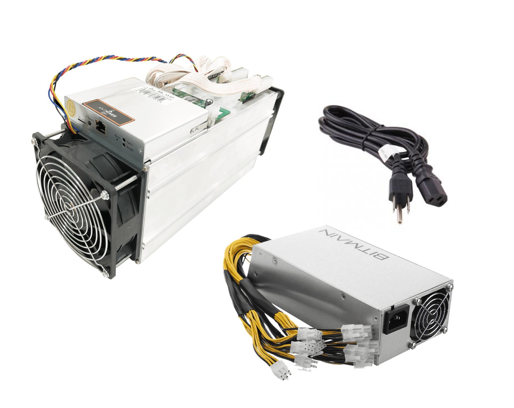 Bitmain Antminer S9 Gh/s 16nm Bitcoin Miner - CryptoMinerBros