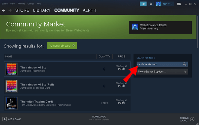 [Solved] How to buy Trading Cards (steam market) for games not in library? :: Help and Tips