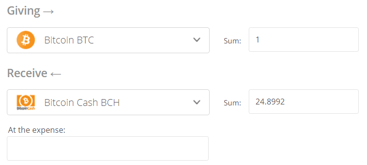 BCH to BTC Exchange | Convert Bitcoin Cash to Bitcoin on SimpleSwap