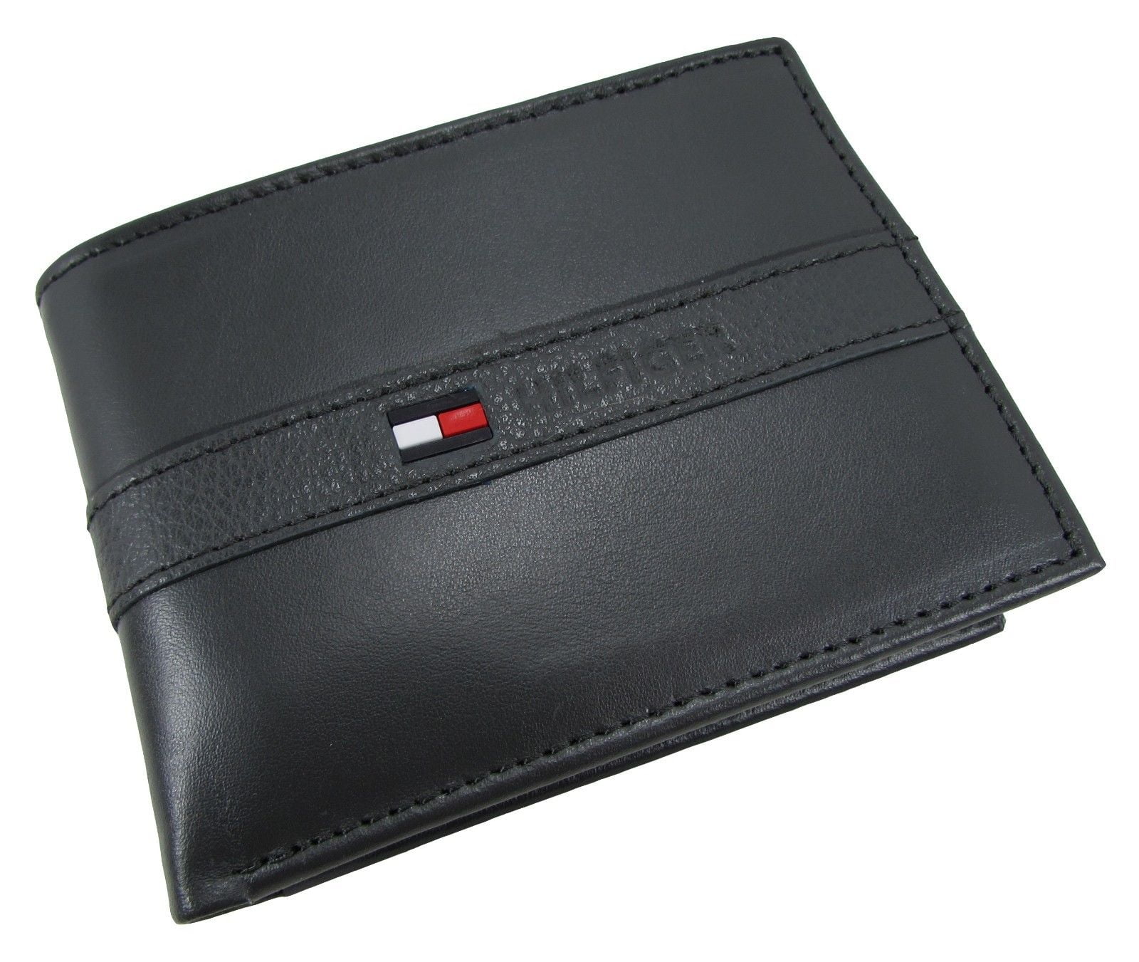 Men's Leather Ranger Passcase Bifold Wallet by Tommy Hilfiger | Passcase Wallets at 1001fish.ru