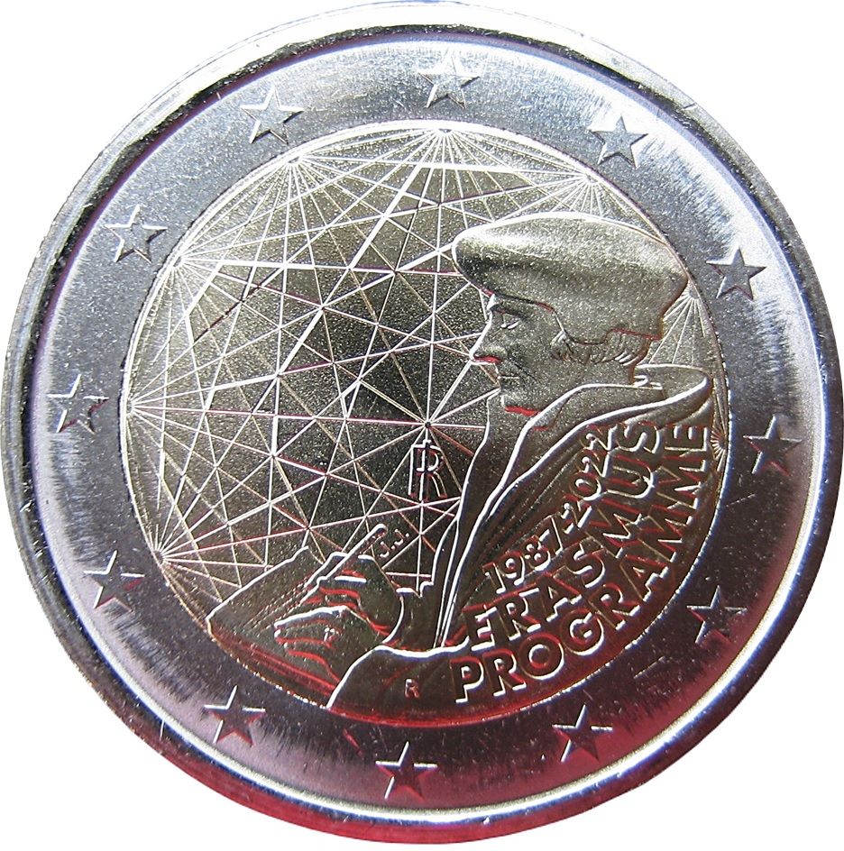 Coin: 2 Euro (Italy(~Today - Republic (Euro) Circulation) WCC:km