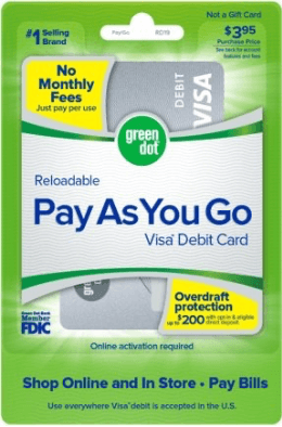 Green Dot Prepaid Card With No Credit Check Needed