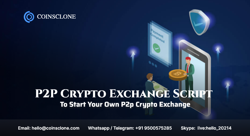 P2P Crypto Exchange Development | P2P Cryptocurrency Exchange Software Development Company