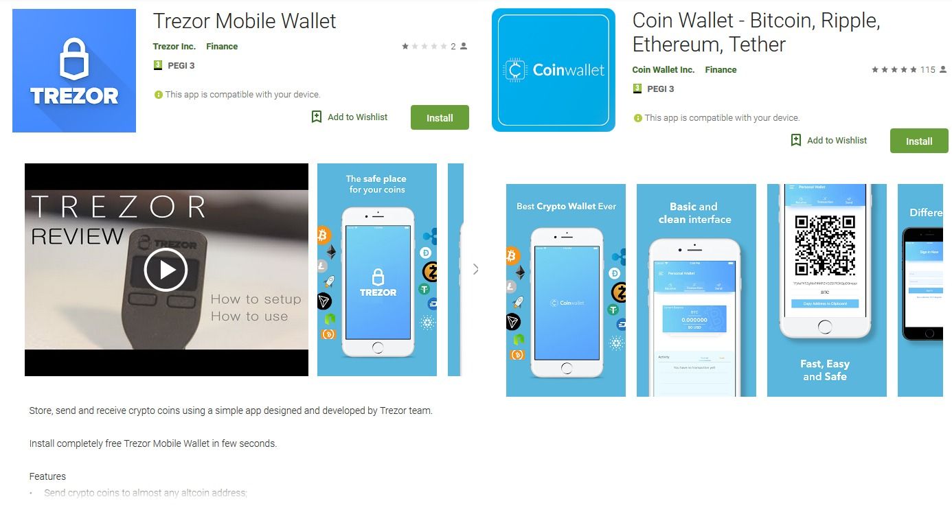 Trezor wallet APK (Android App) - Free Download