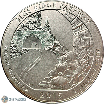 D Blue Ridge Parkway NC Quarter Value | CoinTrackers