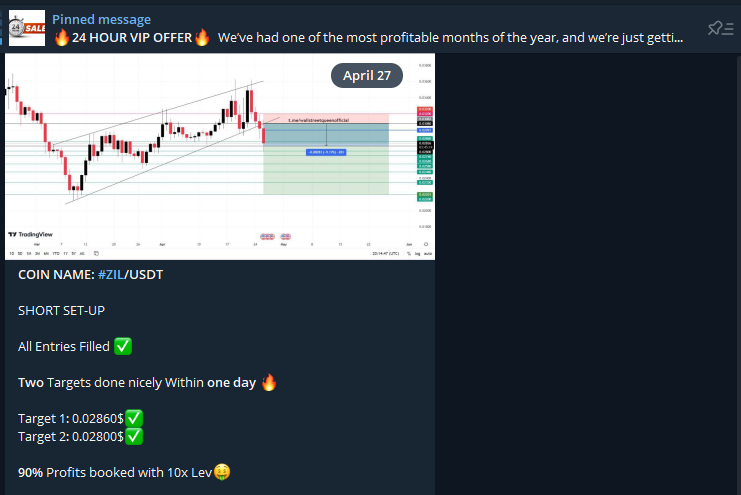 20+ Day Trading Signals - Daily Crypto Signals 