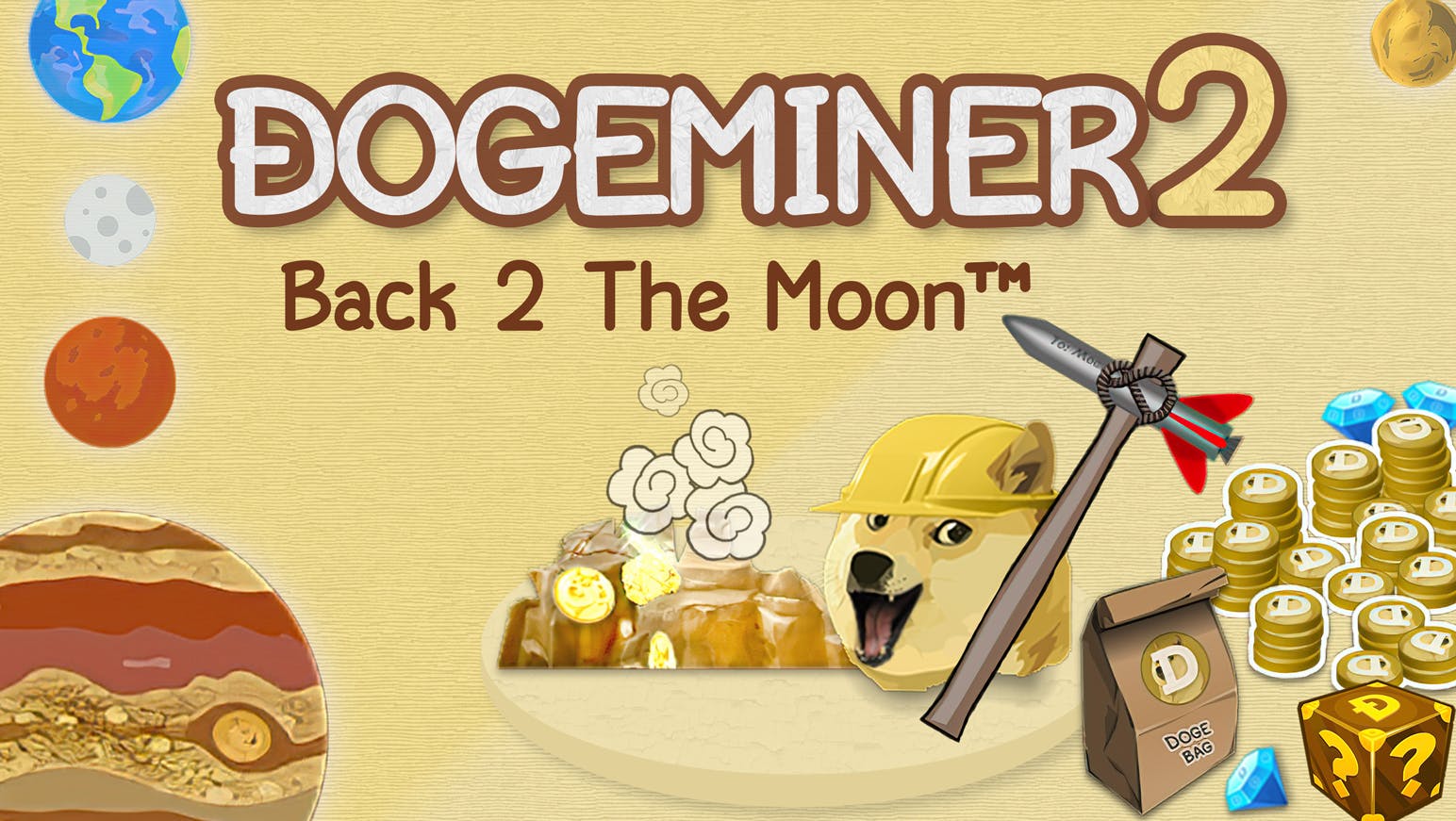 Doge Miner 3 Game - Play DogeMiner 3 Game Full Screen Now