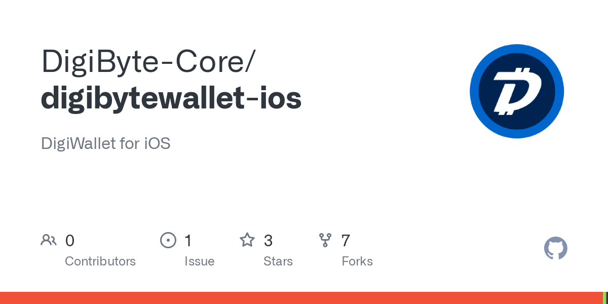 GitHub - DigiByte-Core/digibytewallet-ios: DigiWallet for iOS